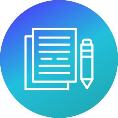 Belgeleri vektör simge işareti simge vektör çizim kişisel ve ticari kullanım için..