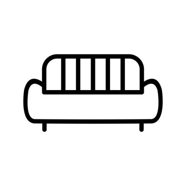 Kanepe vektör simge işareti simge vektör çizim kişisel ve ticari kullanım için..