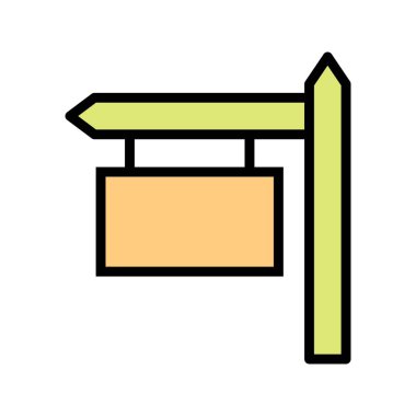 İşaret kurulu vektör simge işareti simge vektör çizim kişisel ve ticari kullanım için..