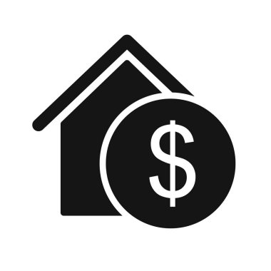 Emlak vektör simge işareti simge vektör çizim kişisel ve ticari kullanım için..