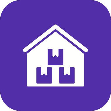 Depolama depo vektör simge işareti simge vektör çizim kişisel ve ticari kullanım için..