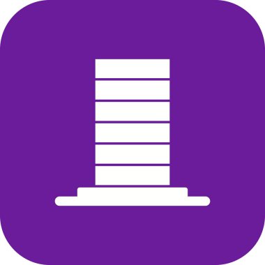 Skycraper vektör simge işareti simge vektör çizim kişisel ve ticari kullanım için..