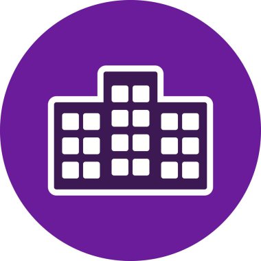 Bina vektör simge işareti simge vektör çizim kişisel ve ticari kullanım için..