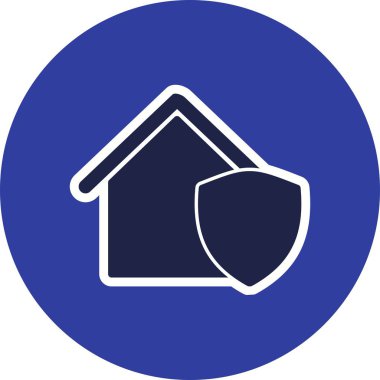 House vektör simge işareti simge vektör çizim kişisel ve ticari kullanım için korumalı..