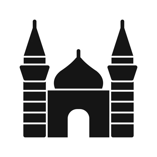 Moschee Vektor Icon Zeichen Icon Vektor Illustration Für Den Persönlichen — Stockvektor