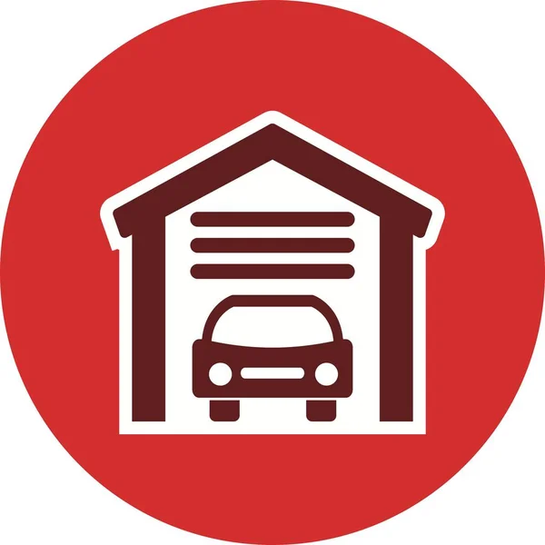 Ilustração Vetor Ícone Sinal Vetor Vetor Garagem Para Uso Pessoal —  Vetores de Stock