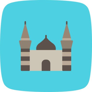 Cami vektör simge işareti simge vektör çizim kişisel ve ticari kullanım için..