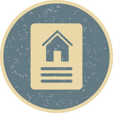House belge vektör simge işareti simge vektör çizim kişisel ve ticari kullanım için..