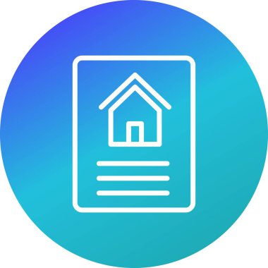 House belge vektör simge işareti simge vektör çizim kişisel ve ticari kullanım için..
