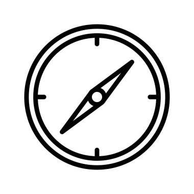 Pusula vektör simge işareti simge vektör çizim kişisel ve ticari kullanım için..