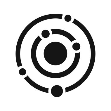 Güneş sistemi vektör simge işareti simge vektör çizim kişisel ve ticari kullanım için..