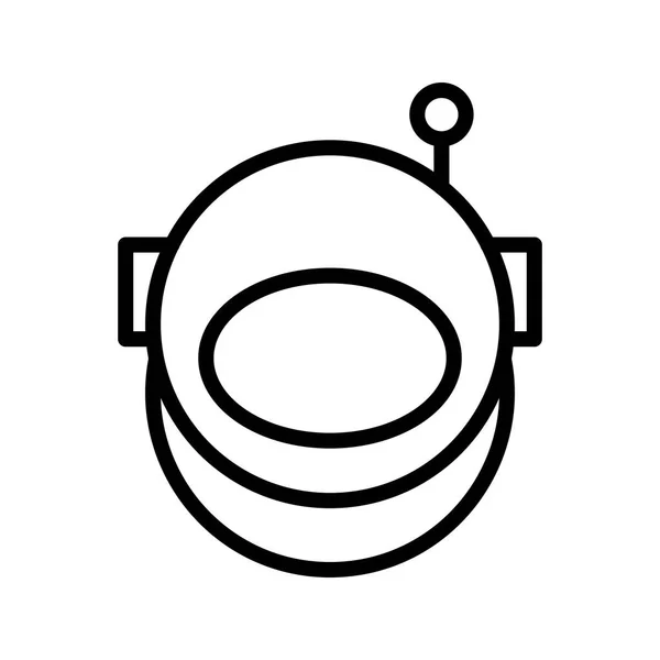 Векторная Икона Астронавта Знаковая Векторная Иллюстрация Личного Коммерческого Использования — стоковый вектор