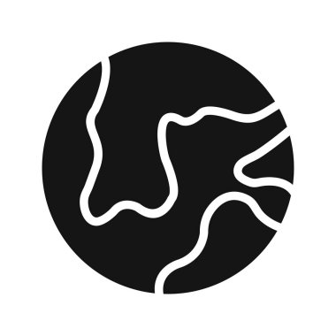 Dünya vektör simge işareti simge vektör çizim kişisel ve ticari kullanım için..