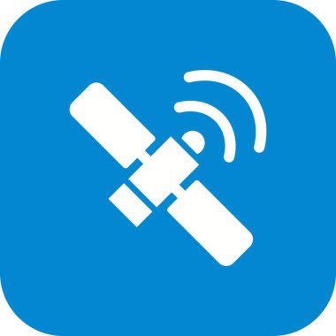 Uzay İstasyonu vektör simge işareti simge vektör çizim kişisel ve ticari kullanım için..