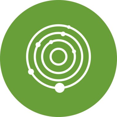 Güneş sistemi vektör simge işareti simge vektör çizim kişisel ve ticari kullanım için..