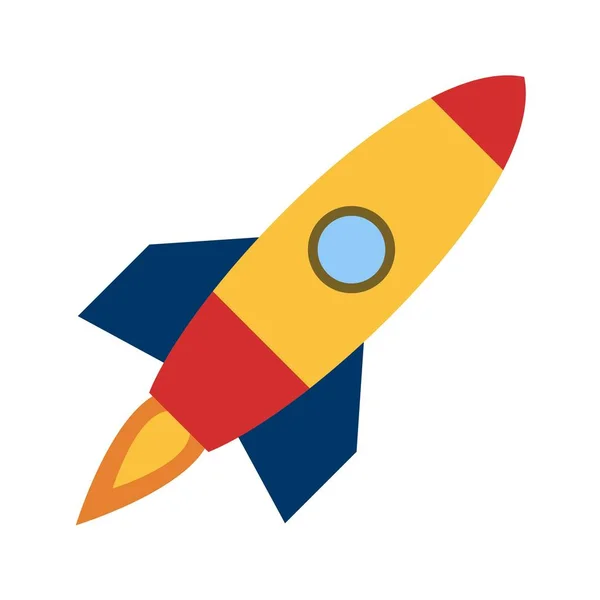 Space Ship Vector Icon Signaal Pictogram Vectorillustratie Voor Persoonlijk Commercieel — Stockvector