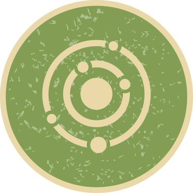 Güneş sistemi vektör simge işareti simge vektör çizim kişisel ve ticari kullanım için..