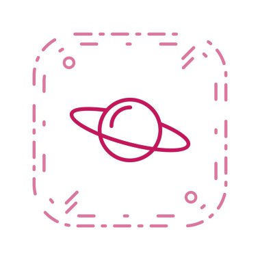 Satrun vektör simge işareti simge vektör çizim kişisel ve ticari kullanım için..