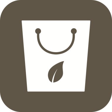 Eco çanta vektör Iconsign simge vektör çizim kişisel ve ticari kullanım için..