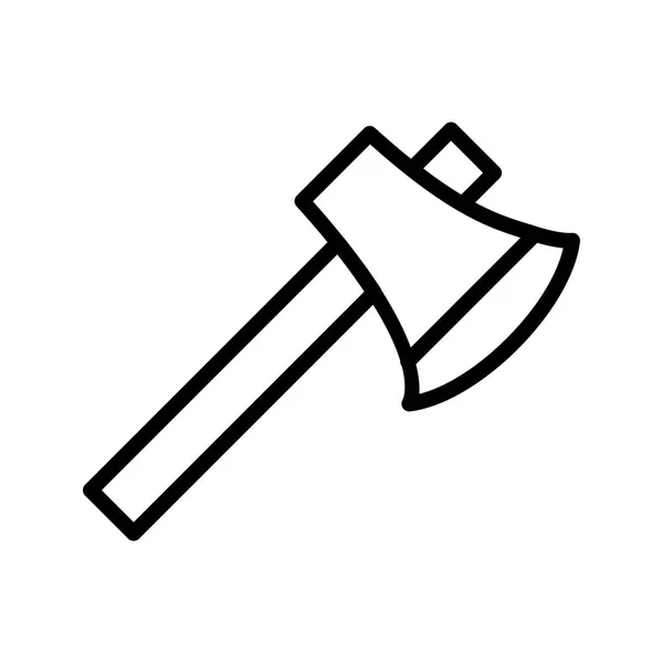Axtvektor Icon Zeichen Icon Vektor Illustration Für Den Persönlichen Und — Stockvektor