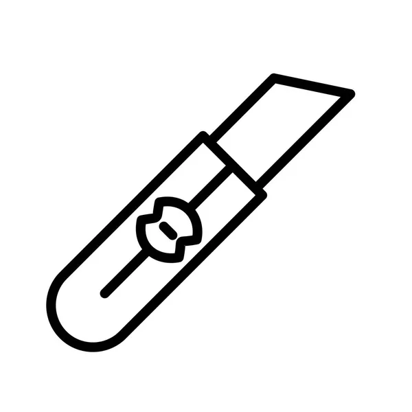 Cutter Vector Icon Zeichen Icon Vector Illustration Für Den Persönlichen — Stockvektor