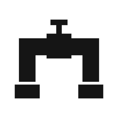 Boru vektör simge işareti simge vektör çizim kişisel ve ticari kullanım için..