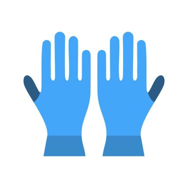 Eldiven vektör simge işareti simge vektör çizim kişisel ve ticari kullanım için..