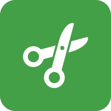 Makas vektör simge işareti simge vektör çizim kişisel ve ticari kullanım için..