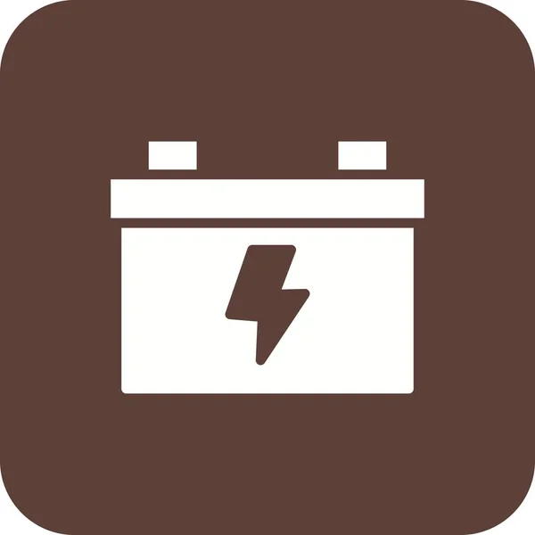 Batterij Vector Icon Signaal Pictogram Vectorillustratie Voor Persoonlijk Commercieel Gebruik — Stockvector