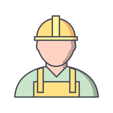 Mühendis vektör simge işareti simge vektör çizim kişisel ve ticari kullanım için..