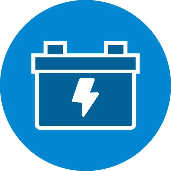 Batterij Vector Icon Signaal Pictogram Vectorillustratie Voor Persoonlijk Commercieel Gebruik — Stockvector