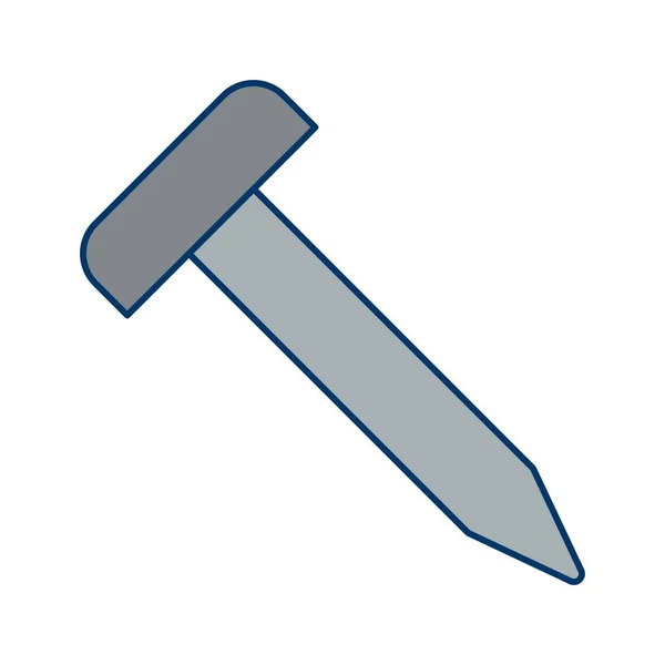 Illustration Vectorielle Icône Signe Icône Vecteur Ongle Pour Usage Personnel — Image vectorielle