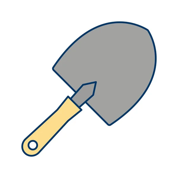 Trowel Vector Icon Sign Icon Vector Illustration Personal Commercial Use — Stock Vector