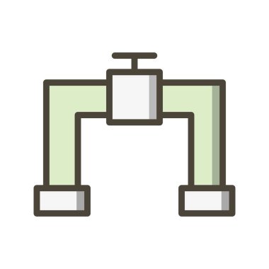 Boru vektör simge işareti simge vektör çizim kişisel ve ticari kullanım için..