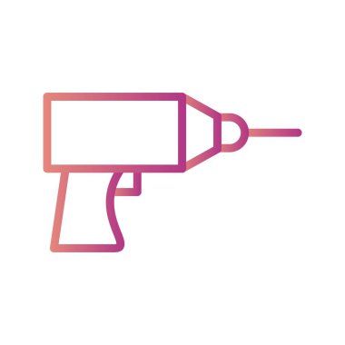 Matkap vektör simge işareti simge vektör çizim kişisel ve ticari kullanım için..