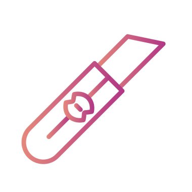 Kesici vektör simge işareti simge vektör çizim kişisel ve ticari kullanım için..