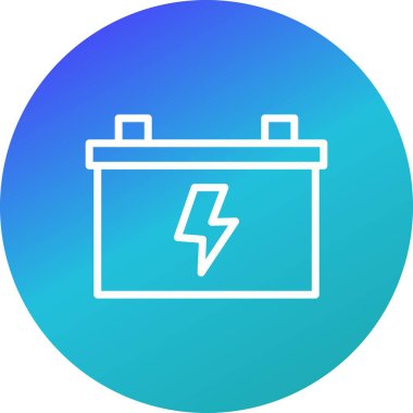 Pil vektör simge işareti simge vektör çizim kişisel ve ticari kullanım için..