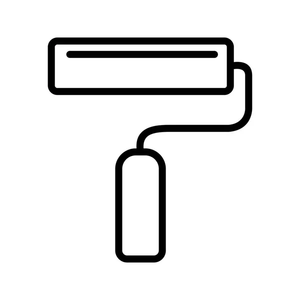 Farbroller Vektor Symbol Symbol Vektor Illustration Für Den Persönlichen Und — Stockvektor