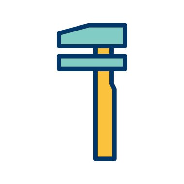 Servis yolu işaret ICO bozulmak vektör