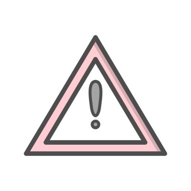 Diğer tehlikelere yol işareti ICO vektör