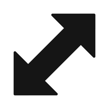 Çift ok vektör simgesi