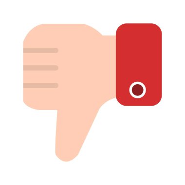 Vektör simge işareti simge vektör çizim kişisel ve ticari kullanım için sevmemek..