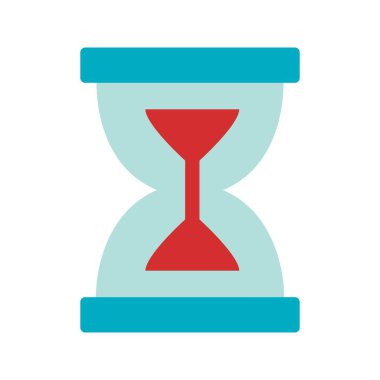 Kum saati vektör simge işareti simge vektör çizim kişisel ve ticari kullanım için..