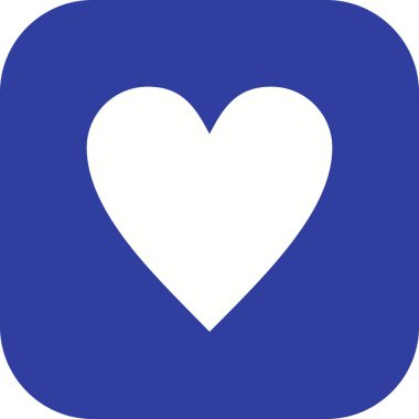 En sevdiğim vektör simge işareti simge vektör çizim kişisel ve ticari kullanım için..