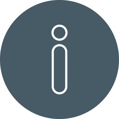 Bilgi vektör simge işareti simge vektör çizim kişisel ve ticari kullanım için..