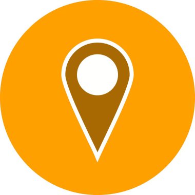 Konumu vektör simge işareti simge vektör çizim kişisel ve ticari kullanım için..