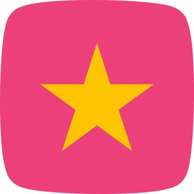 Vektör yıldız simgesini işaret simge vektör çizim kişisel ve ticari kullanım için..