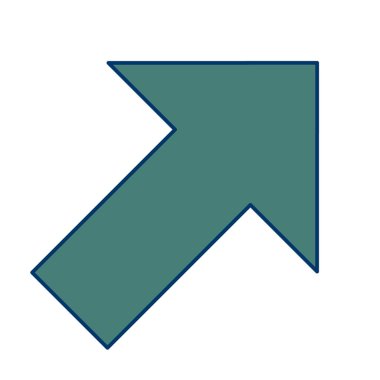 İmleç vektör simge işareti simge vektör çizim kişisel ve ticari kullanım için..