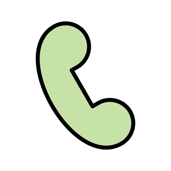 Anrufvektor Symbol Symbol Vektor Illustration Für Den Persönlichen Und Kommerziellen — Stockvektor