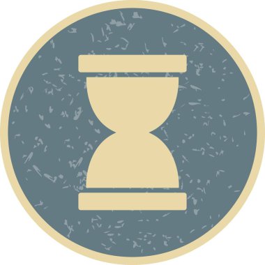 Kum saati vektör simge işareti simge vektör çizim kişisel ve ticari kullanım için..